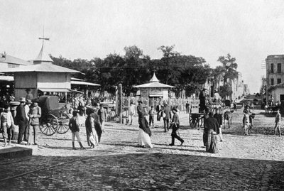 Market Place, Asuncion, Paraguay, 1911 by Unbekannt