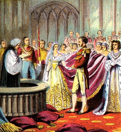 Marriage of Queen Victoria by Unbekannt