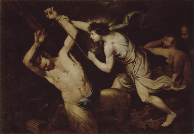 Marsyas and Apollo by Unbekannt