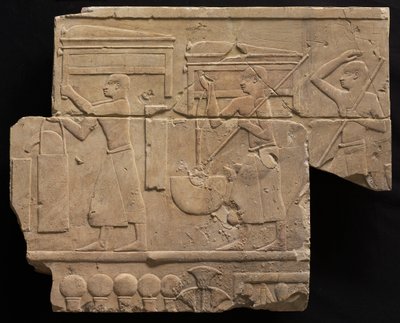 Men Bearing Tomb Equipment by Unbekannt