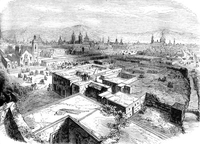 Mexico City, Mexico, mid 19th century by Unbekannt