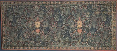 Millefleurs Tapestry with Medici Coat of Arms by Unbekannt