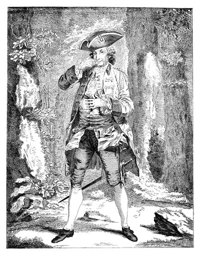 Mr. Woodward in the Character of Mercutio, 1753 by Unbekannt