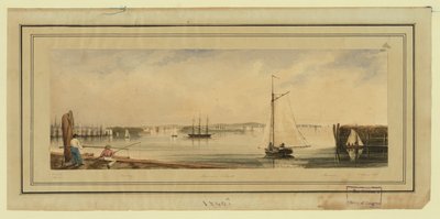New York Harbor by Unbekannt