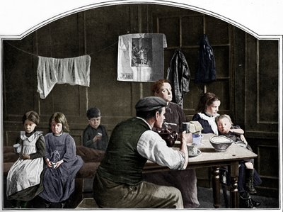 Old Room in Slumland, London by Unbekannt