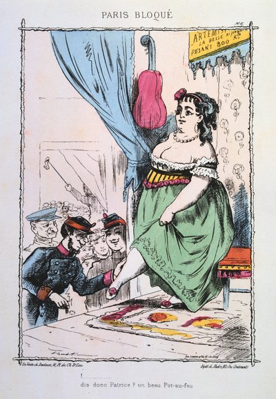 Paris besieged by Unbekannt