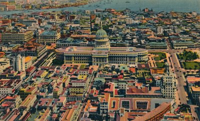 Partial Aerial View of the City, Havana, Cuba, c. 1910 by Unbekannt