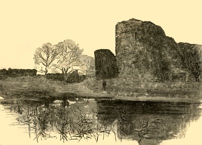 Pevensey Castle by Unbekannt
