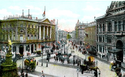 Piccadilly Circus, London by Unbekannt