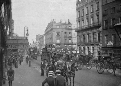 Piccadilly, London, c1900 1901 by Unbekannt