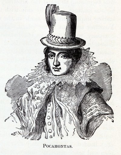 Pocahontas, 1882 by Unbekannt