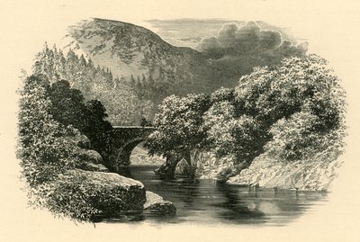 Pont Aberglaslyn, North Wales, c1890 by Unbekannt