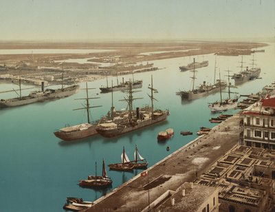 Port Said, Suez by Unbekannt