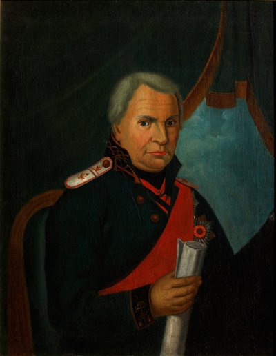 Portrait of Alexander Semyonovich Shishkov by Unbekannt