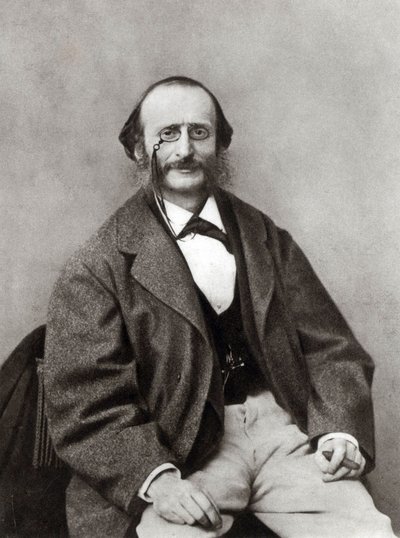 Portrait of Jacques Offenbach by Unbekannt