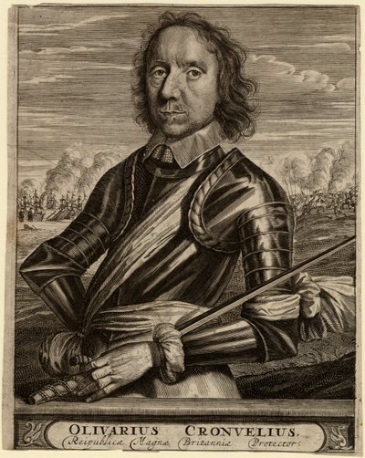 Portrait of Oliver Cromwell by Unbekannt