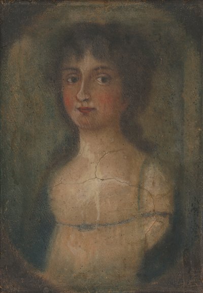 Portrait of a Woman, Barbara Merse de Szinye by Unbekannt