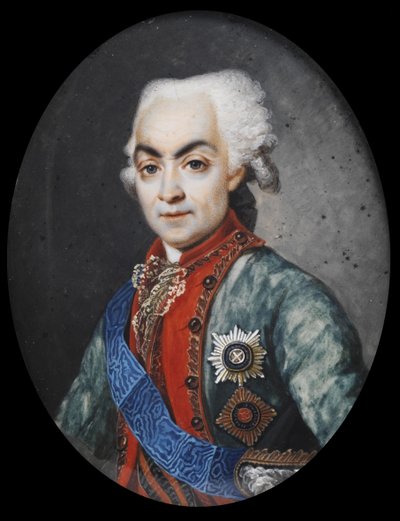 Prince Nikolai Vasilyevich Repnin 1734-1801 by Unbekannt