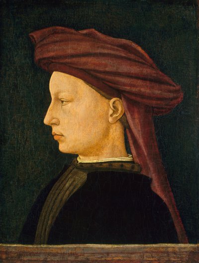 Profile Portrait of a Young Man by Unbekannt