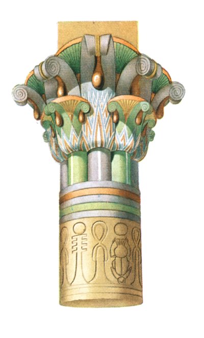 Ptolemaic-Roman capital from Philae, Egypt, 1928 by Unbekannt