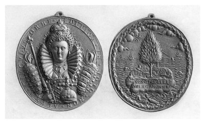 Queen Elizabeth I medal by Unbekannt