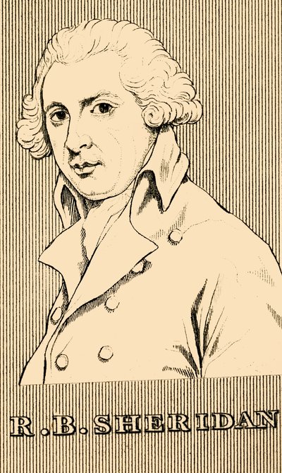 R. B. Sheridan, 1751-1816 by Unbekannt