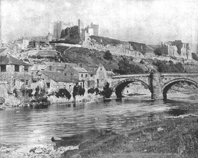 Richmond Castle, North Yorkshire, 1894 by Unbekannt