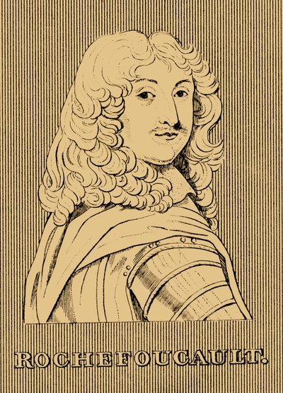 Rochefoucault, 1613-1680 by Unbekannt