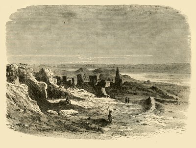 Ruins at Sais, 1890 by Unbekannt