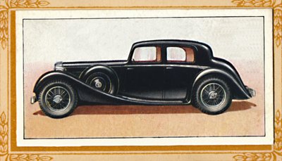 SS Jaguar 2 12-Litre Saloon by Unbekannt
