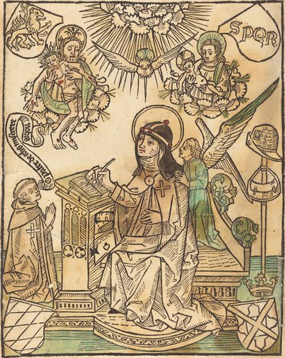 Saint Bridget by Unbekannt