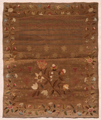 Sampler, 1829 by Unbekannt