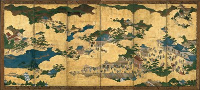 Scenes in and Around Kyoto, ca 1690 by Unbekannt