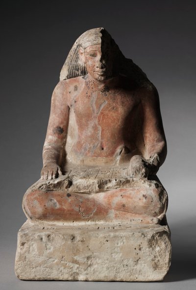 Seated Scribe of Medthu, c. 1479-1425 BC by Unbekannt