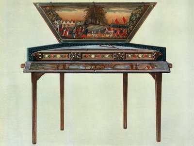 Seventeenth century dulcimer from H. Boddington