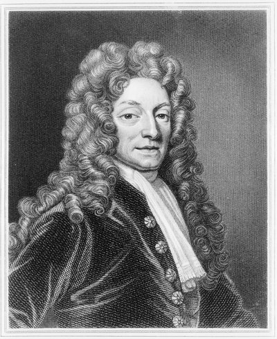 Sir Christopher Wren, English architect by Unbekannt