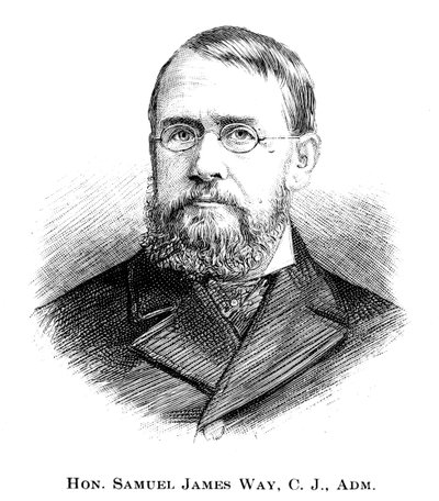 Sir Samuel James Way, 1886 by Unbekannt