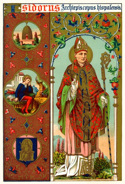 St Isidore, 1886 by Unbekannt