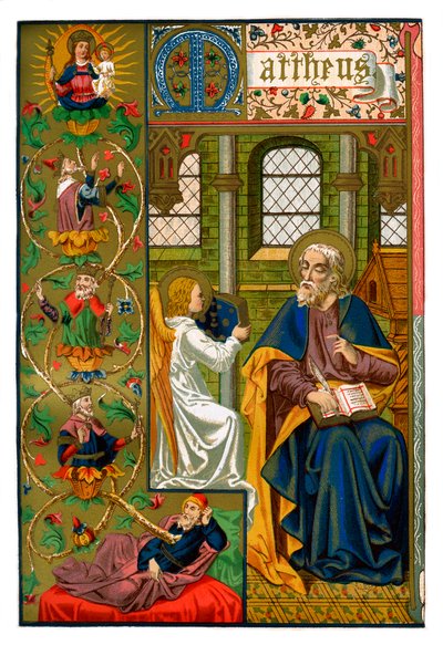 St Matthew the Evangelist, 1886 by Unbekannt