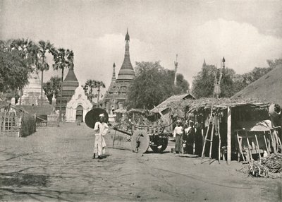 Street Scene, Bhamo, 1900 by Unbekannt