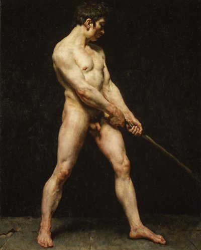 Study of a Nude Man, ca. 1810-20 by Unbekannt