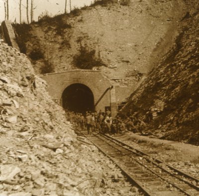 Tavannes Tunnel, Verdun, northern France by Unbekannt