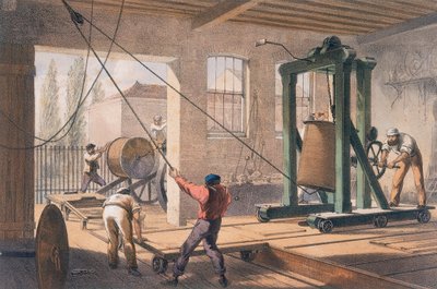 Telegraph Wire at the Greenwich Works by Unbekannt