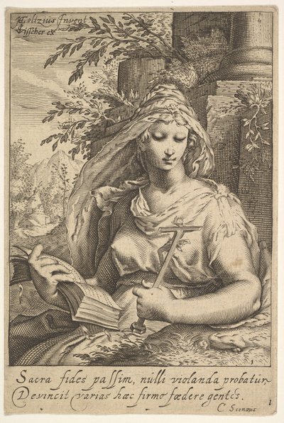 Temperance, from The Seven Virtues by Unbekannt