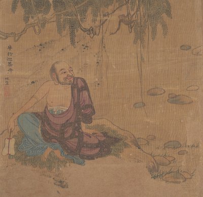 Ten Paintings of Luohans by Unbekannt