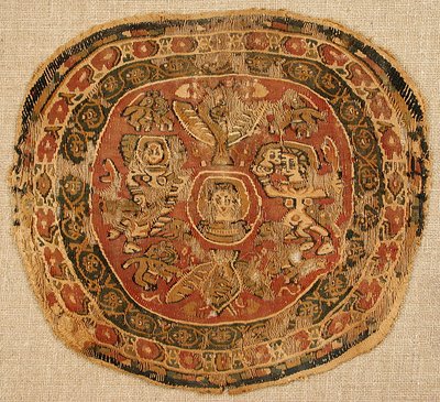 Textile Fragment, Byzantine by Unbekannt