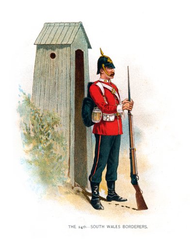 The 24th South Wales Borderers by Unbekannt