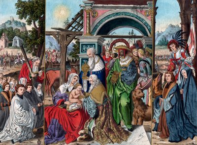 The Adoration of the Magi by Unbekannt