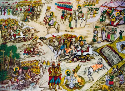 The Battle of Karbala by Unbekannt