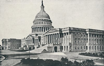 The Capitol, Washington by Unbekannt